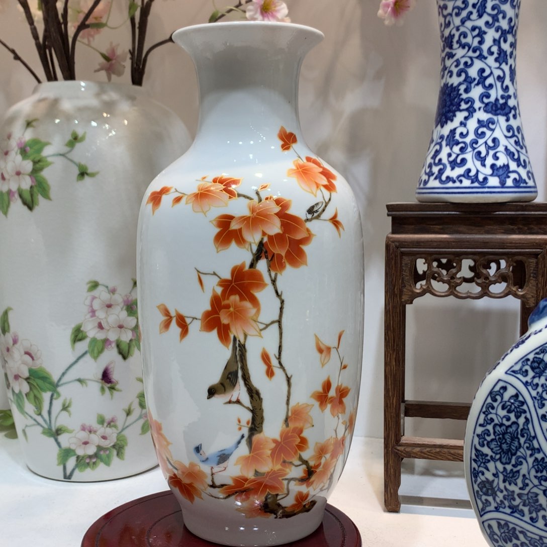 景德镇陶瓷花瓶摆件