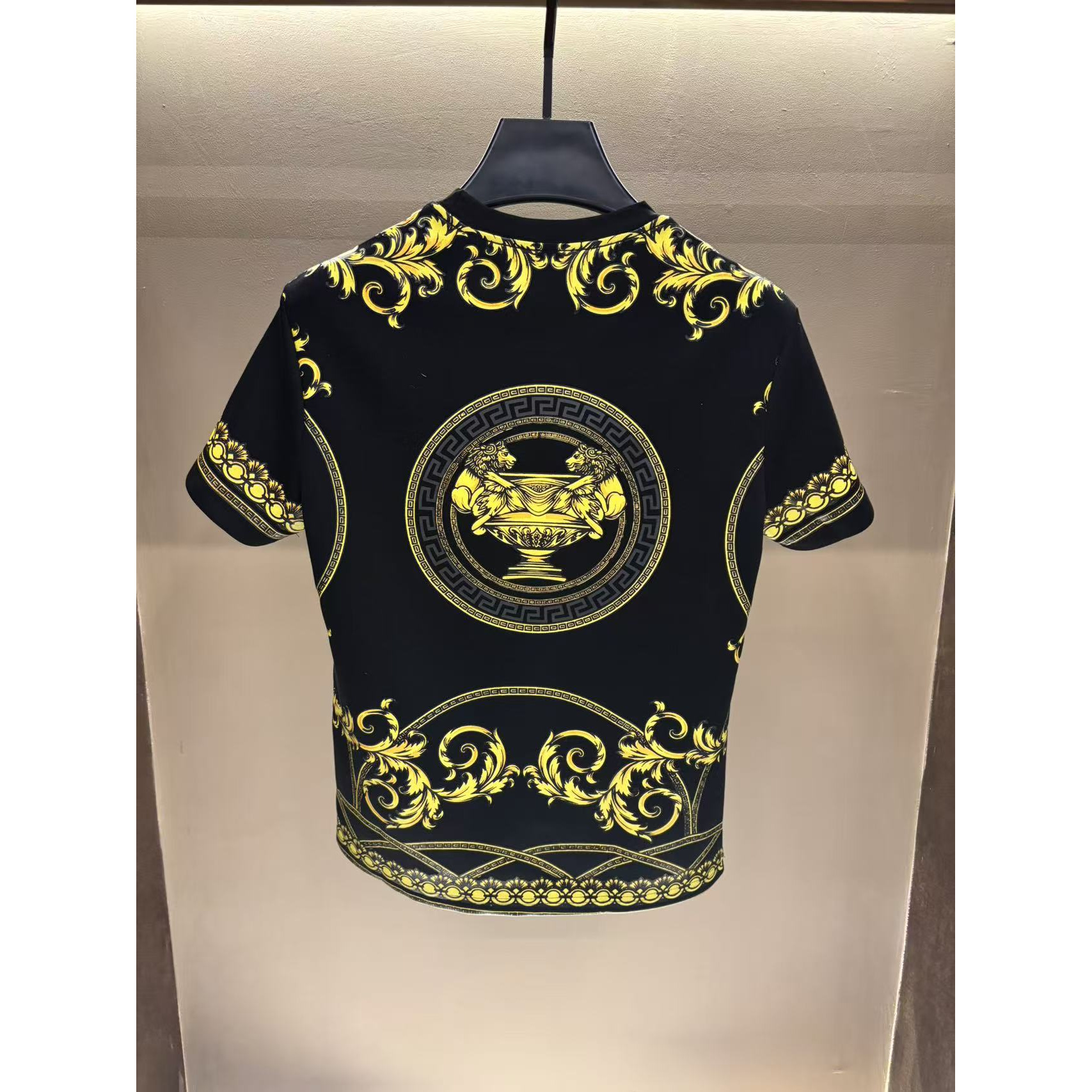 男士冬季新款轻奢休闲百搭修身时尚半袖K973