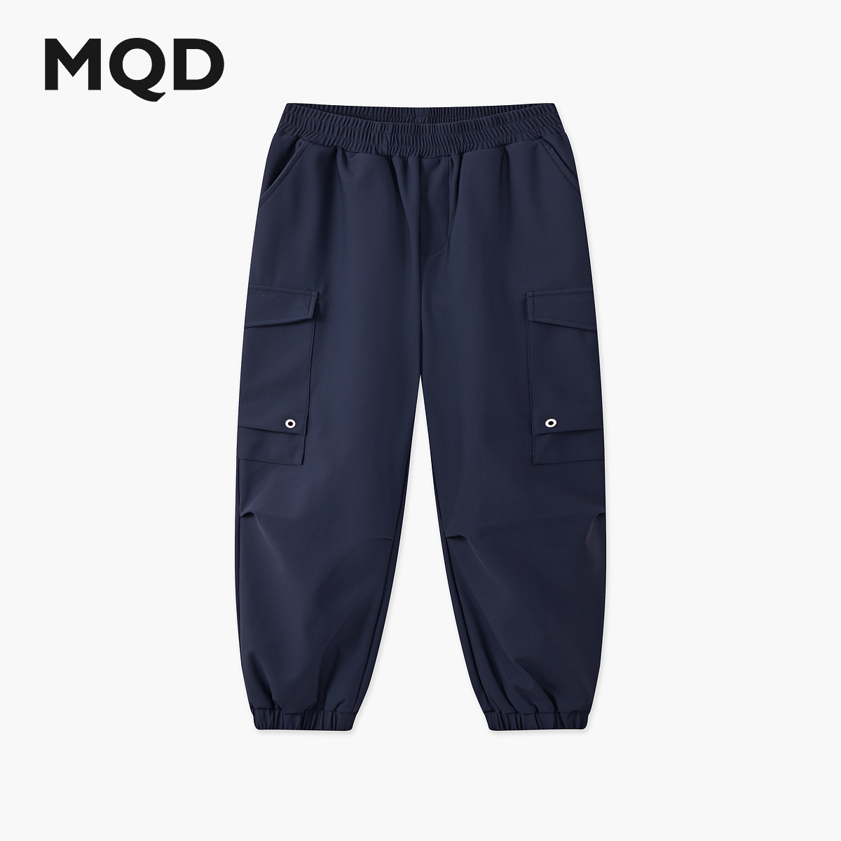 MQD男童25秋新款户外工装裤宽松舒适百搭大口袋休闲裤9653W1638