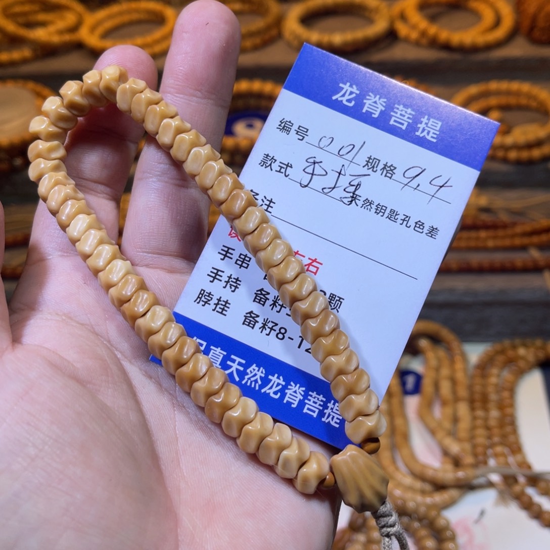 沈***峰龙脊菩提吊坠龙脊龙骨9.4左右