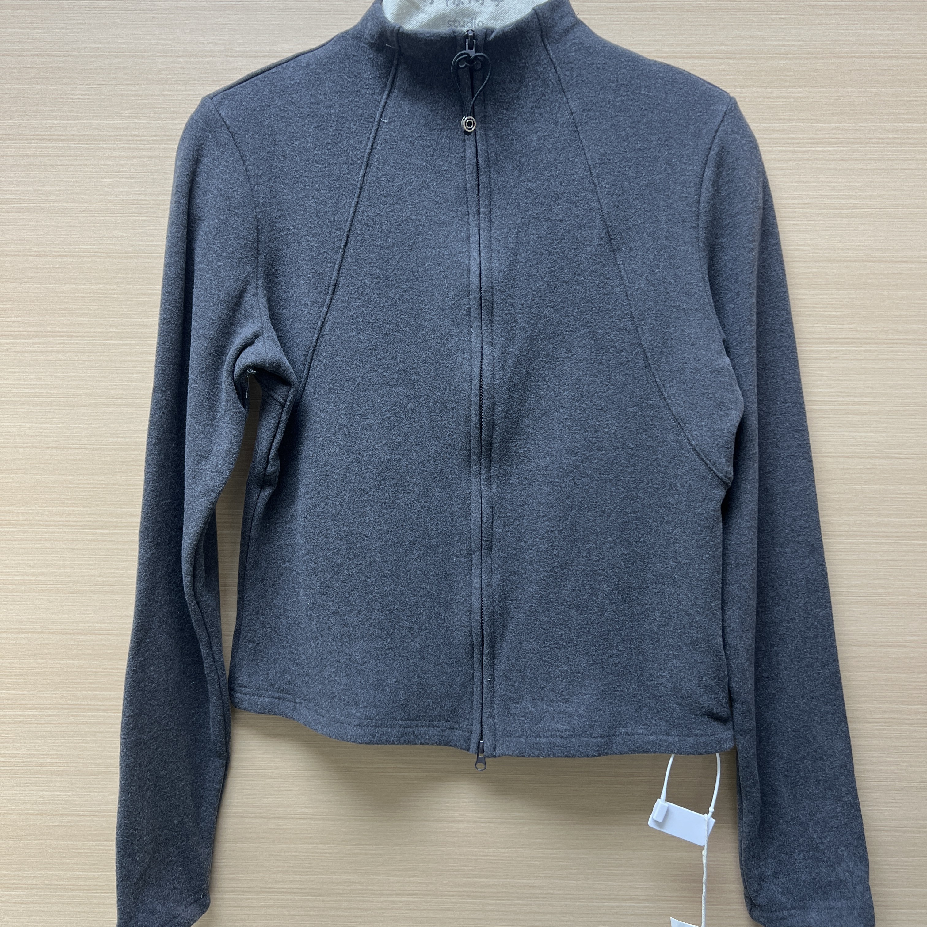 慵懒风德绒拉链短外套 4b8