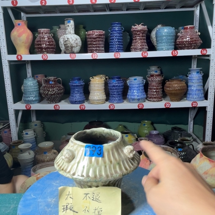 景德镇陶瓷花盆花器293