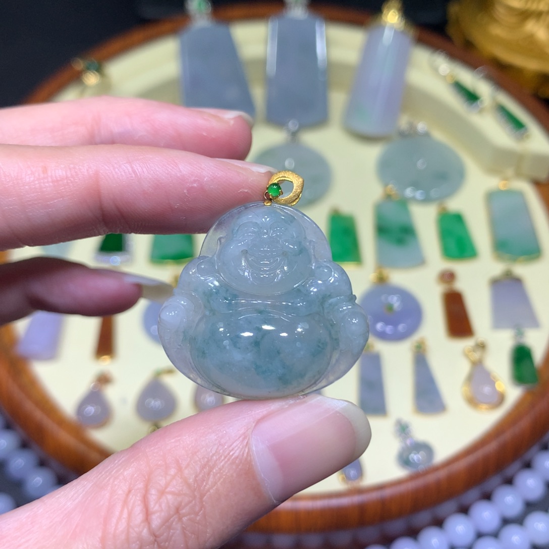 翡翠吊坠(不含链)未镶嵌