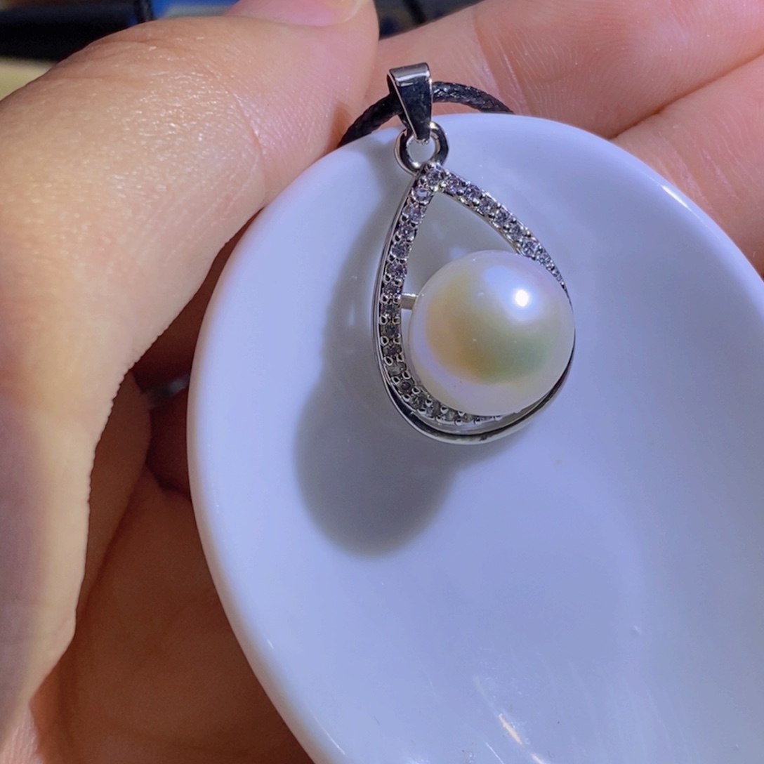 合金淡水珍珠微瑕天然淡水珍珠