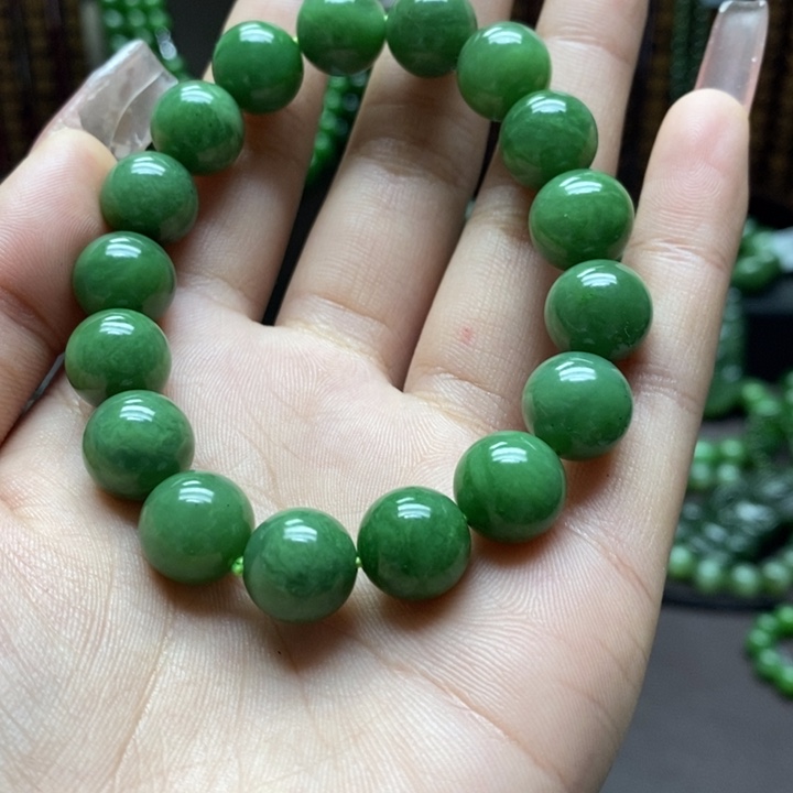 和田玉手串未镶嵌