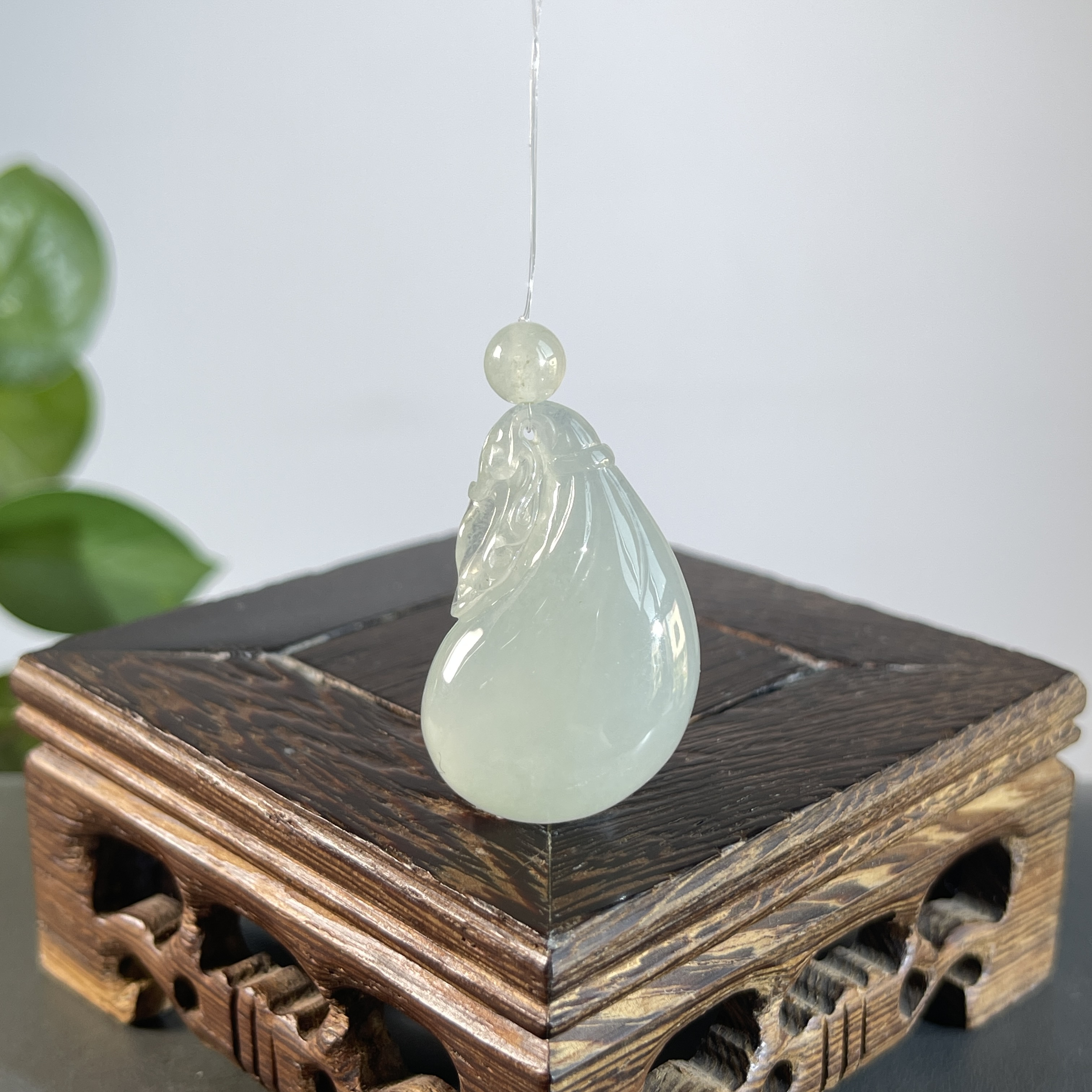 JGB01-104  天然缅甸A货翡翠  代代有钱