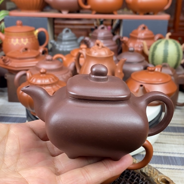 紫砂茶壶全手工传炉130-260Cc原矿一厂老紫泥