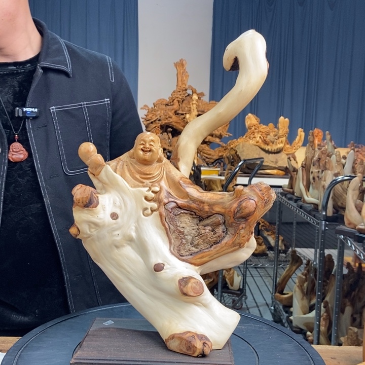 柏木（崖柏）随型摆件