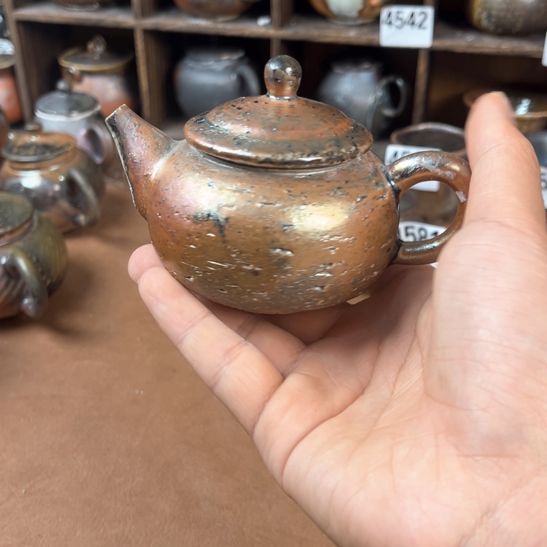 壶时**雨柴烧茶器主人壶