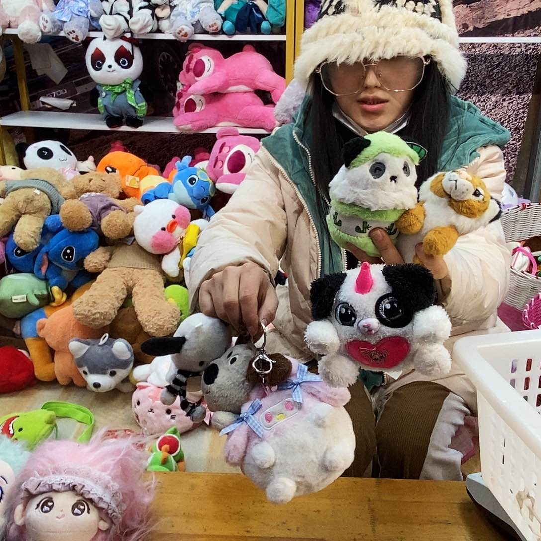 毛绒大**溪毛绒玩具011