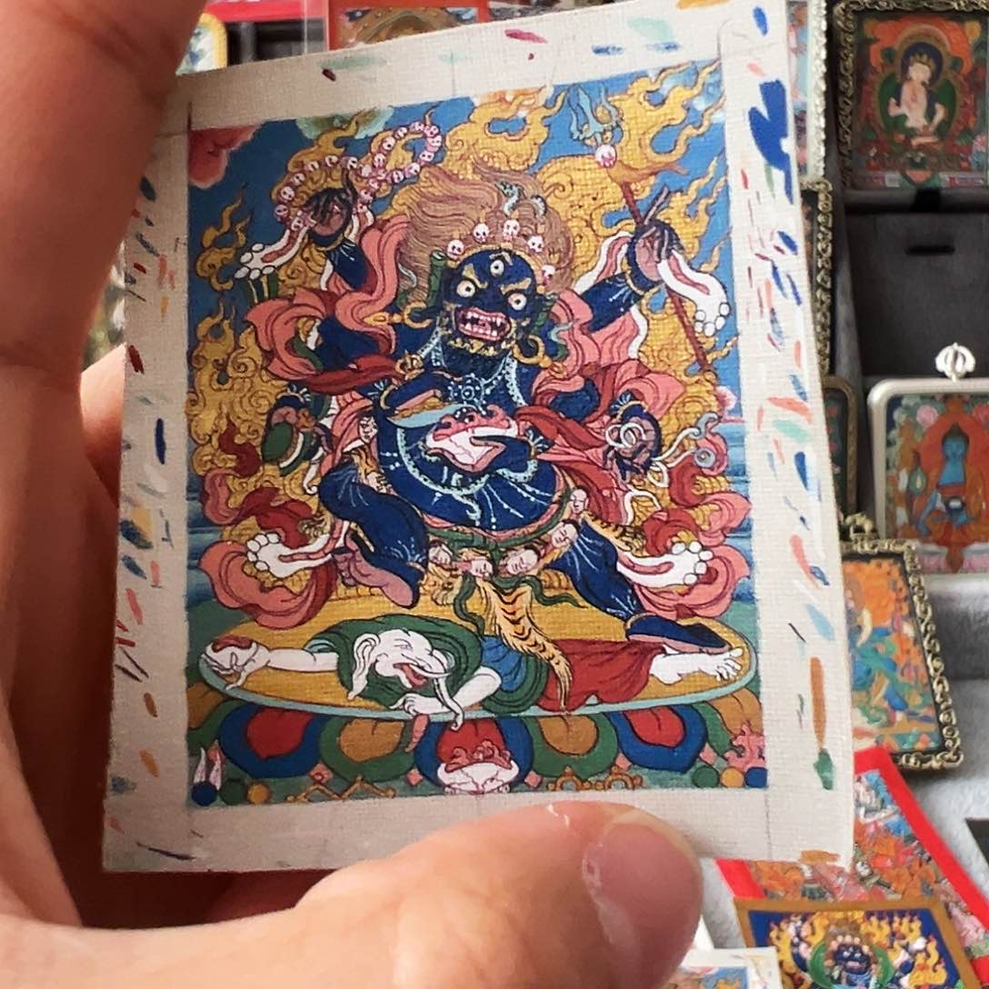 装裱画西藏唐卡，，，，，，，，，，，，，