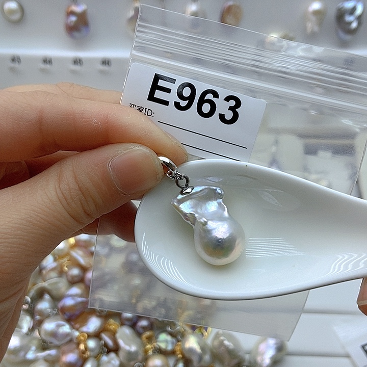 淡水珍珠颈饰银S925镶嵌