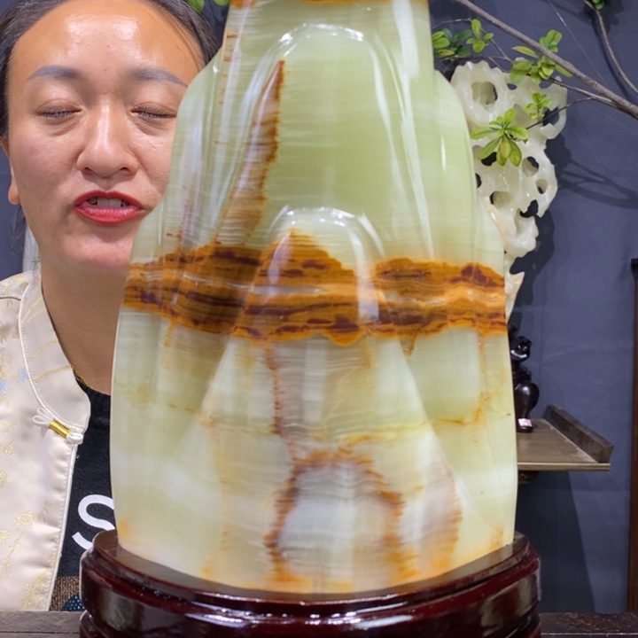 石材精品古青石摆件