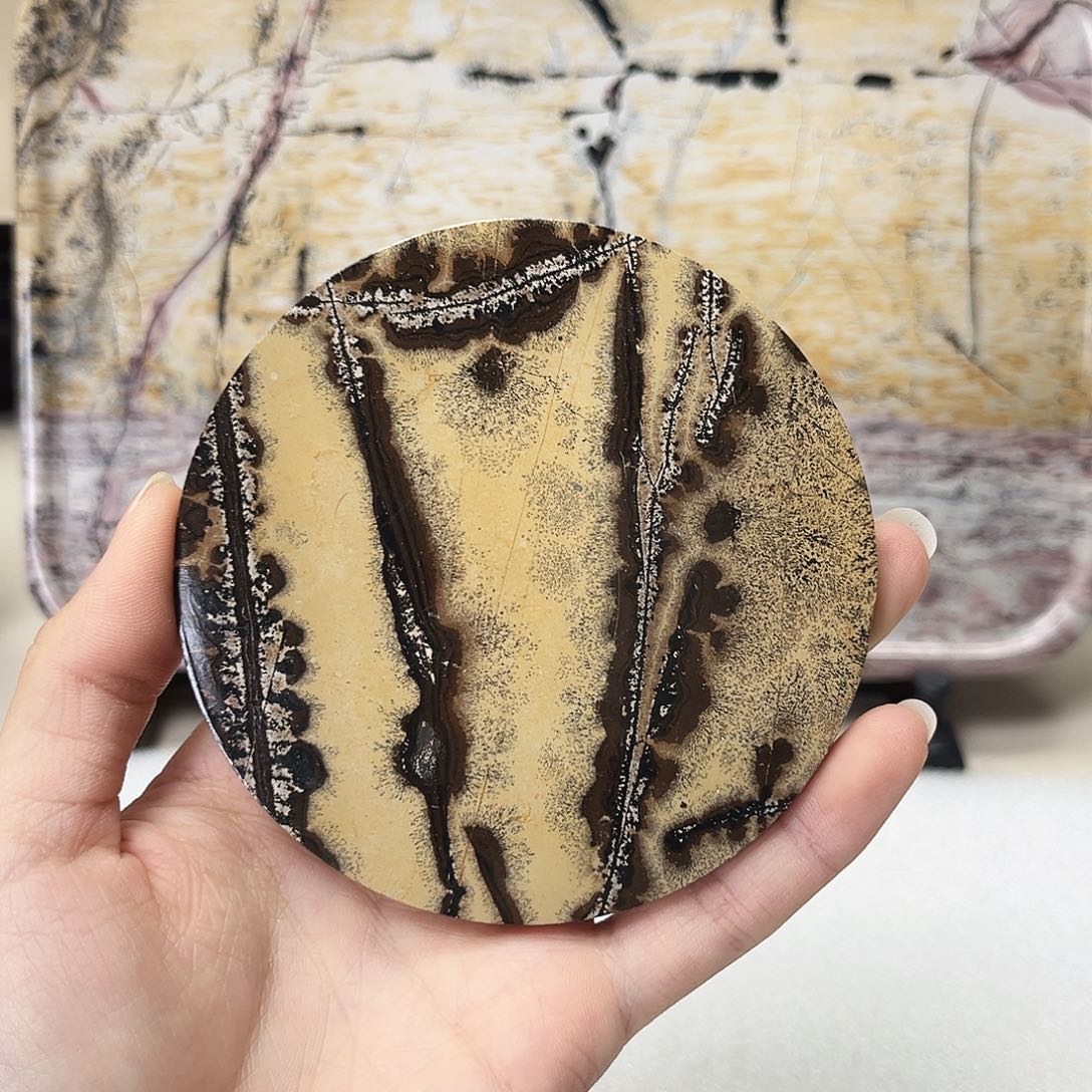 石材广西天然国画石