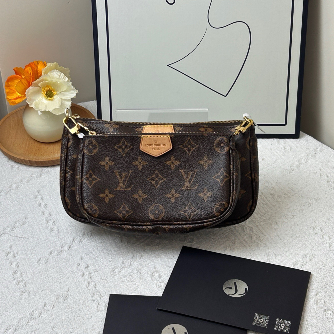 95新 LouisVuitton/路易威登 LV五合一老花 芯片款/JWX5533