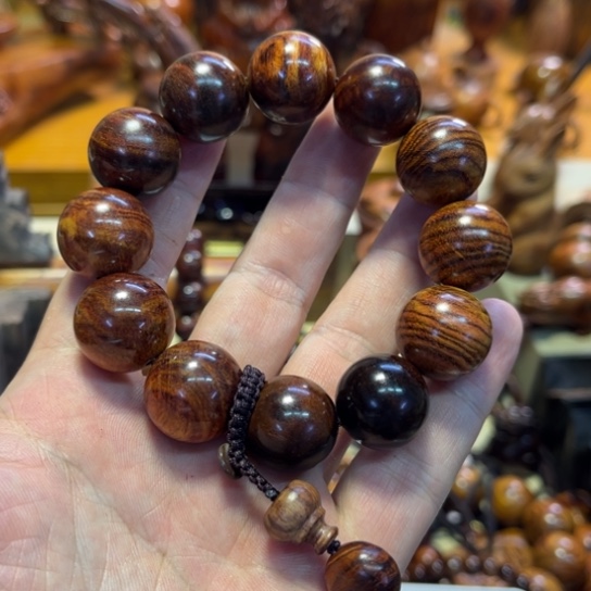 黄花梨/降香黄檀手串/手链黄花梨