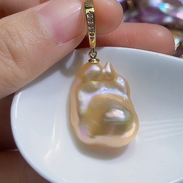 未镶嵌耳饰淡水珍珠