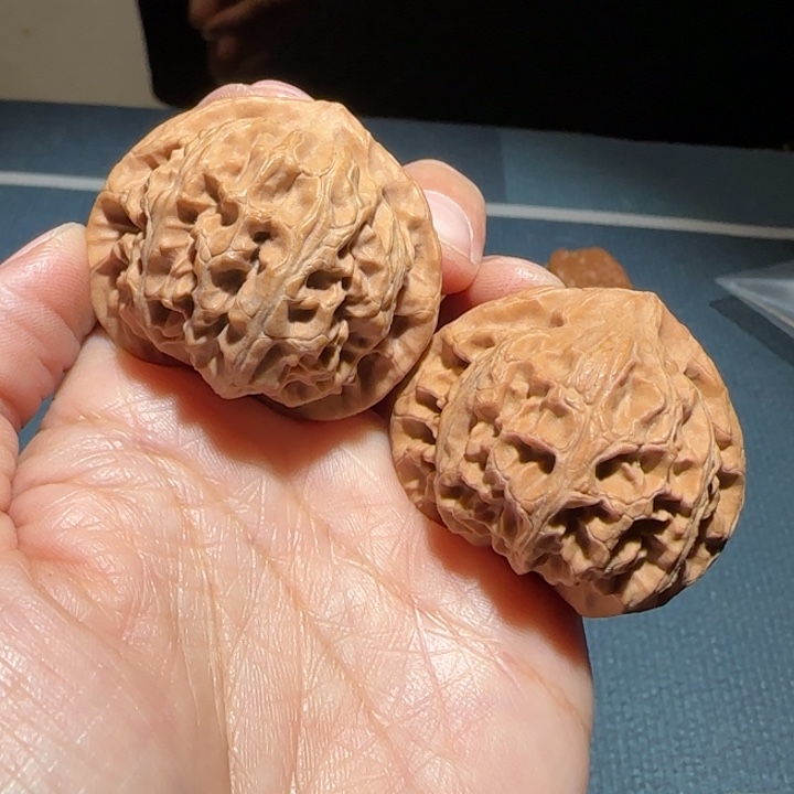 放***尬吊坠文玩核桃宫灯41