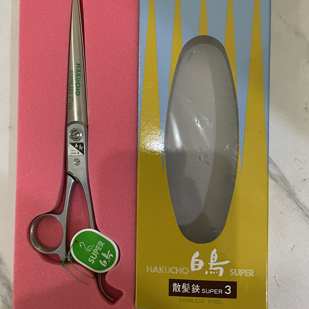 ②手剪刀库存未使用级日本剪刀白鸟7寸综合剪成色未使用
