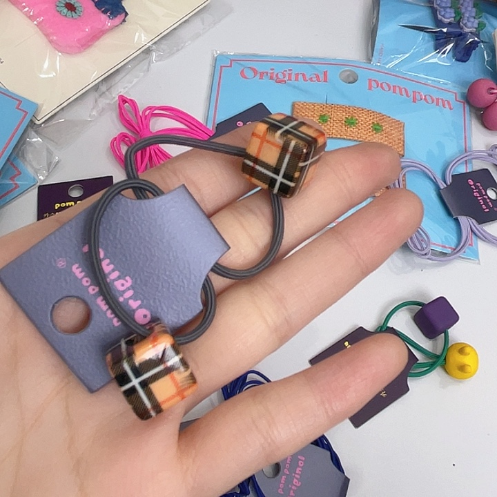 铁合金pom发饰2卡发货