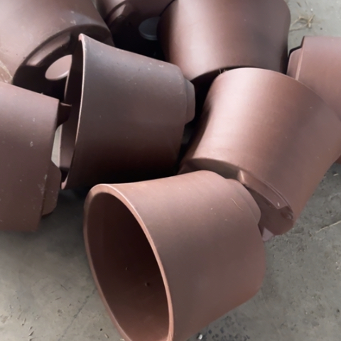 紫砂花盆100-8。             