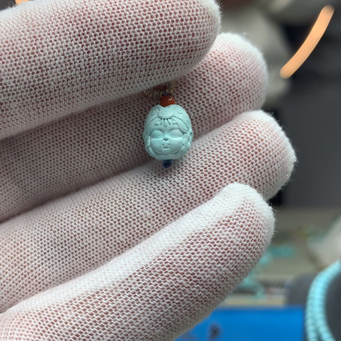 绿松石挂件未镶嵌