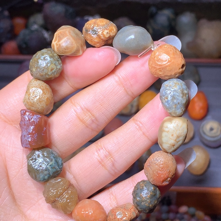 玛瑙/玉髓珠宝半成品未镶嵌