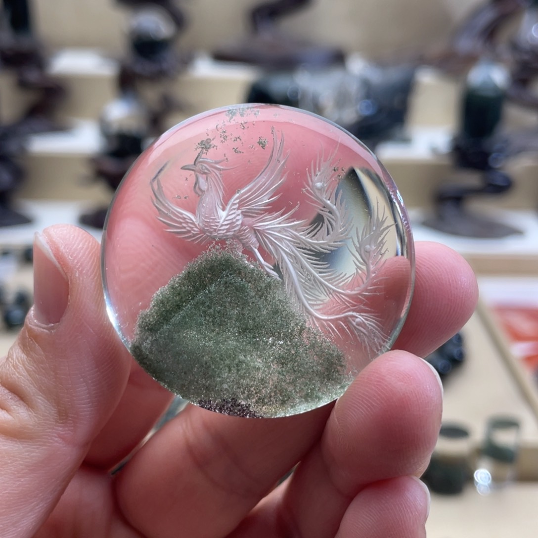 水晶吊坠(不含链)未镶嵌