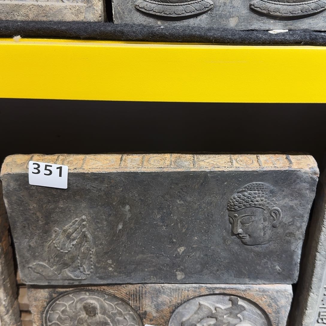 老砖后刻干泡茶台