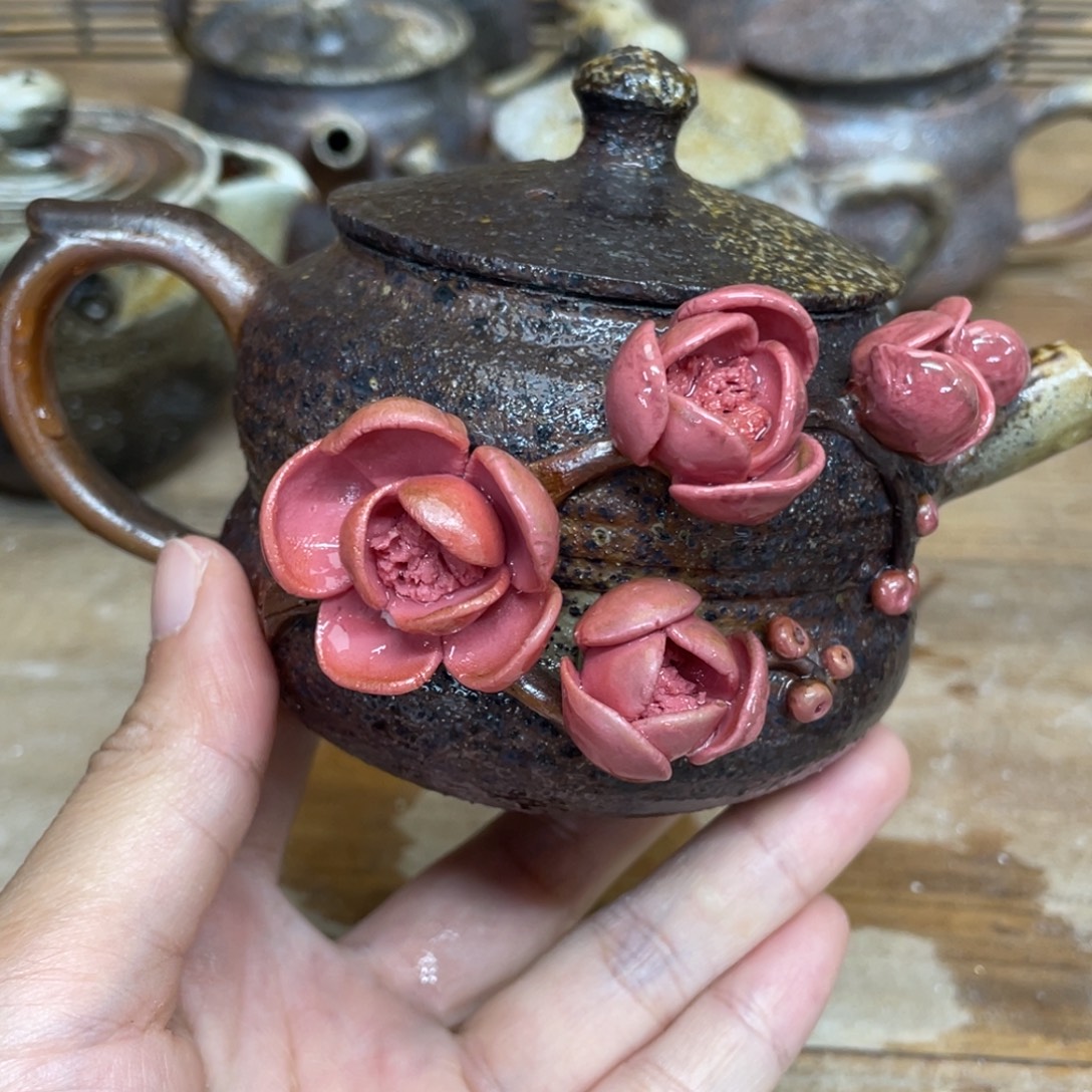 柴烧茶壶柴烧茶壶