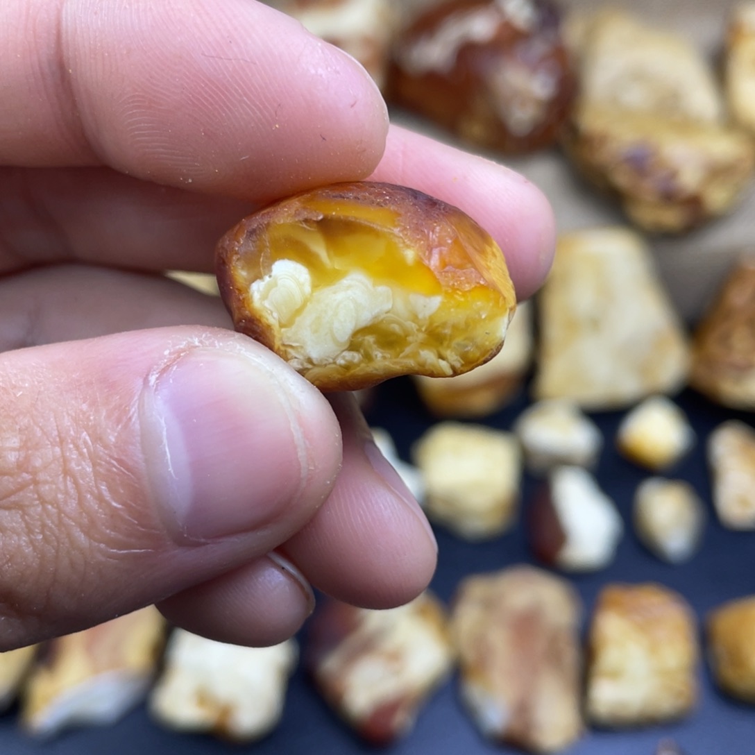 定制琥珀未镶嵌定制