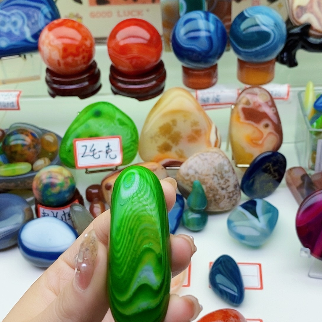 玛瑙/玉髓未镶嵌颈饰