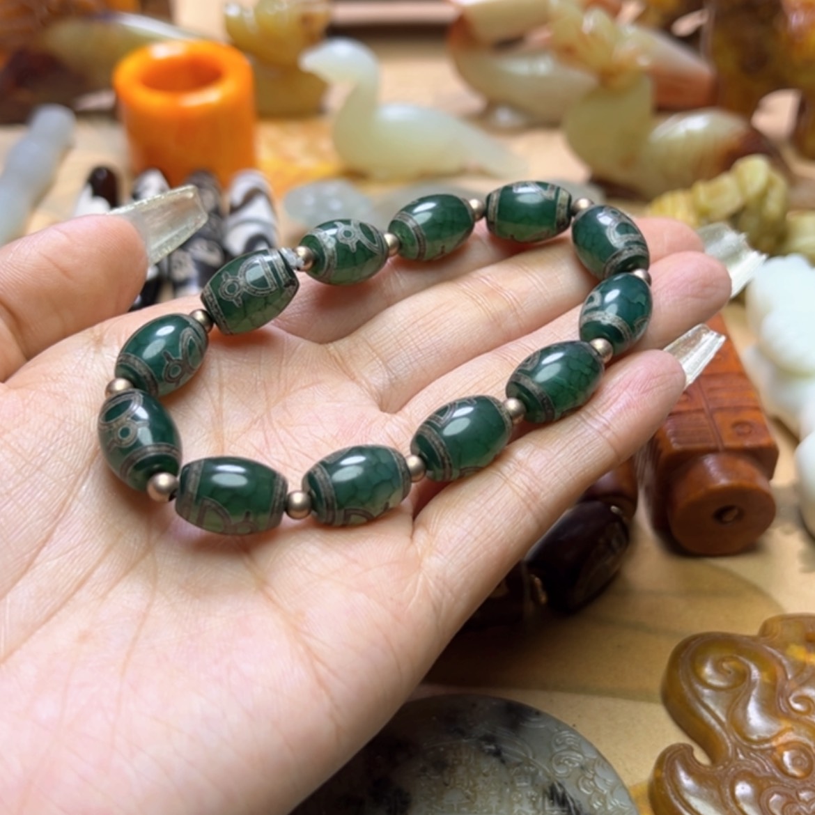 【闪购商品】玛瑙/玉髓颈饰未镶嵌