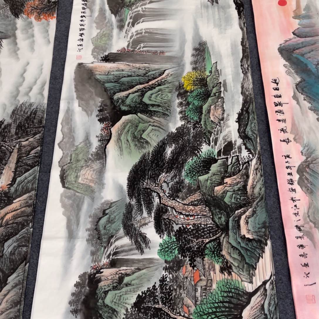 国画处理作品看好再拍哦