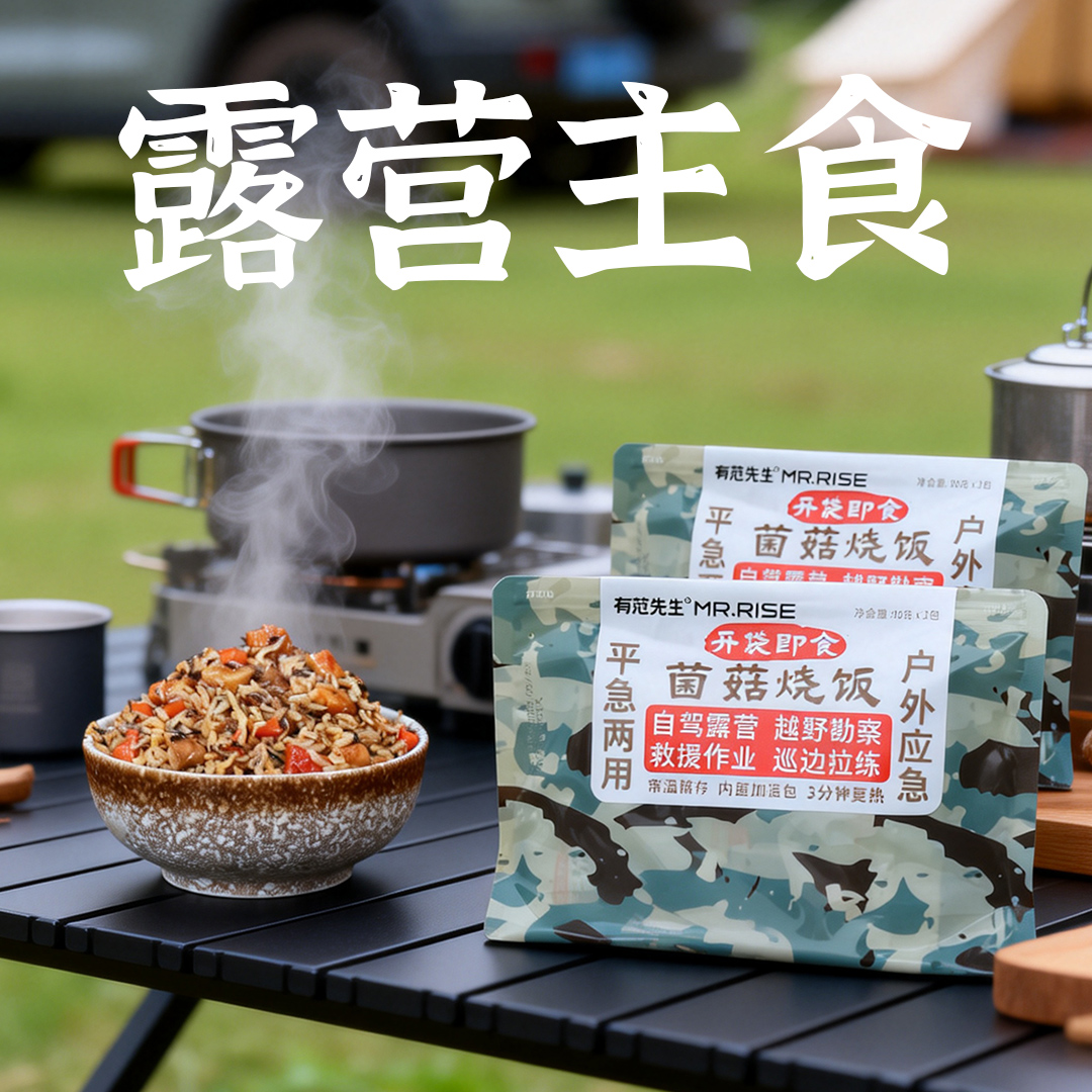 有范先生 【整箱】【30天应急代餐】免煮即食炒饭【户外露营救援米饭】