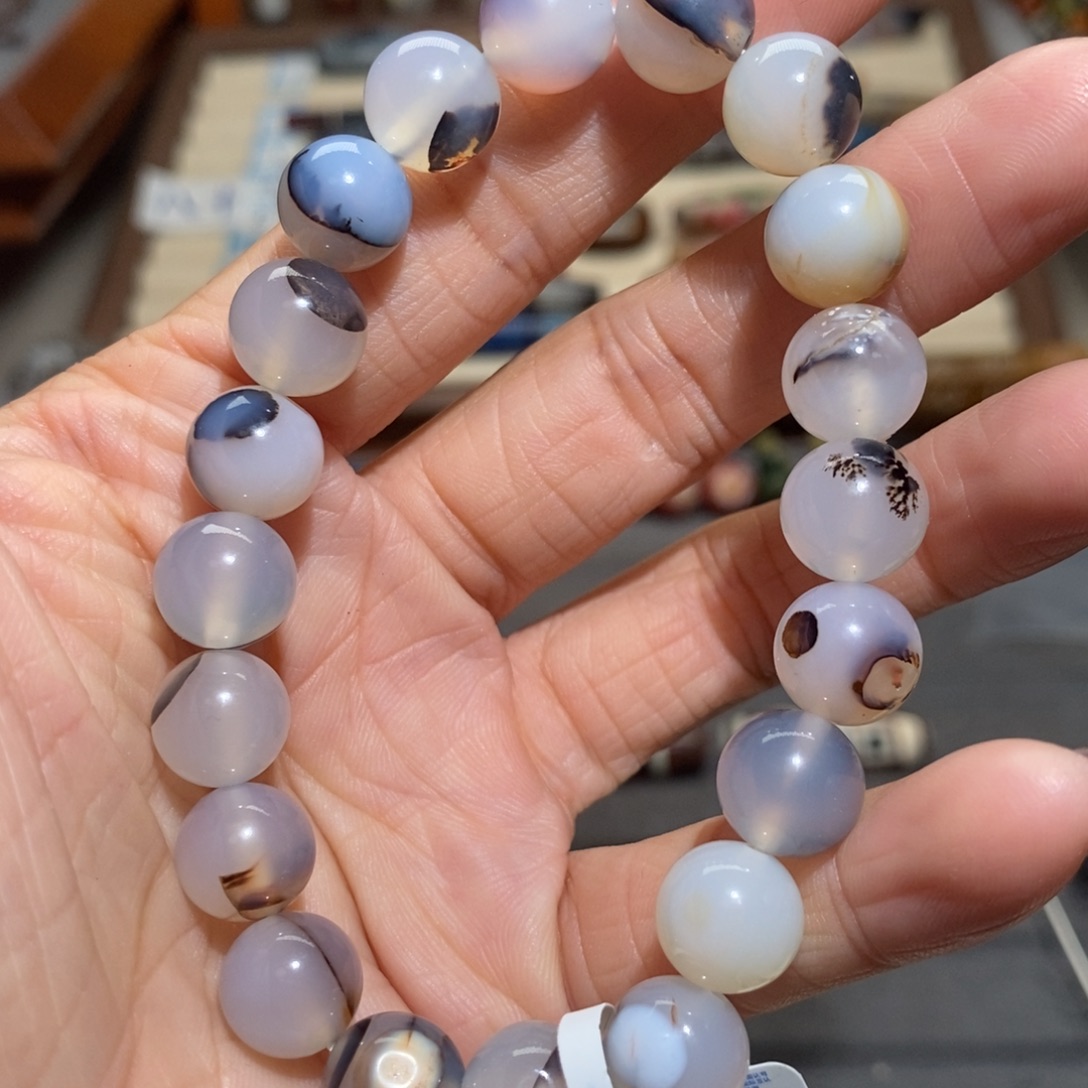 玛瑙/玉髓合金手链