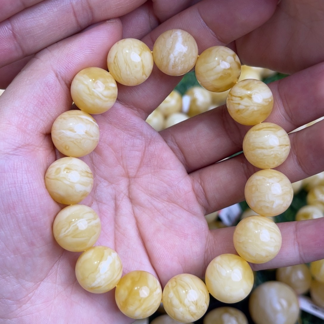 手链琥珀未镶嵌尺寸