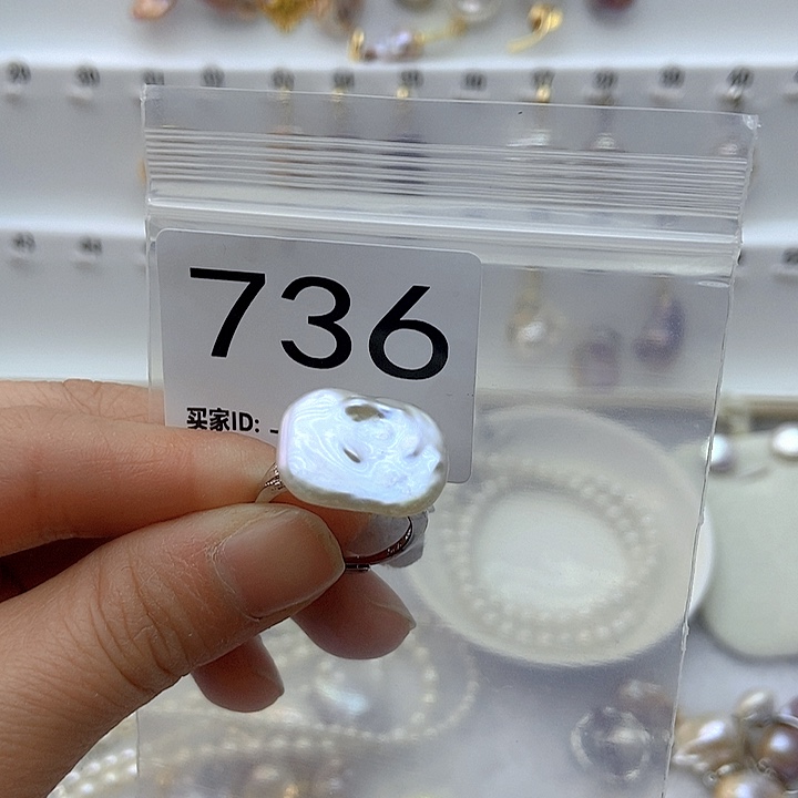 淡水珍珠颈饰银S925镶嵌