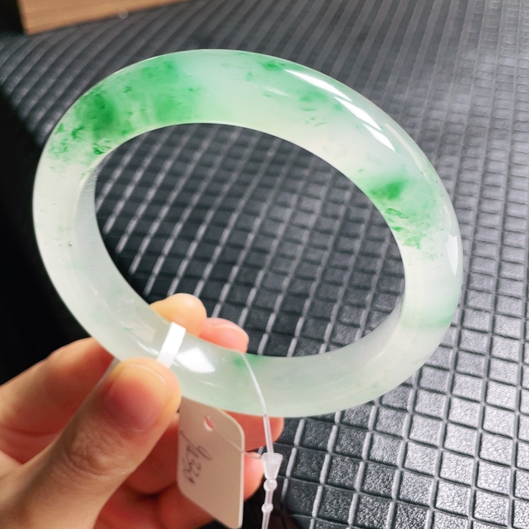 未镶嵌手镯5859石英质玉