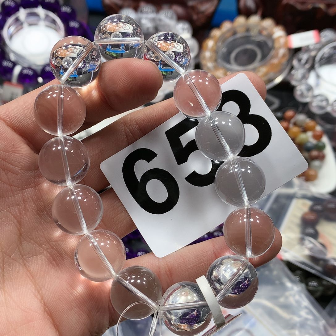 水晶手链未镶嵌天然