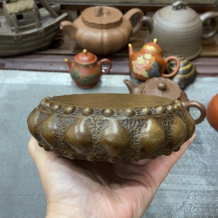 有***福紫砂茶宠宜兴紫砂