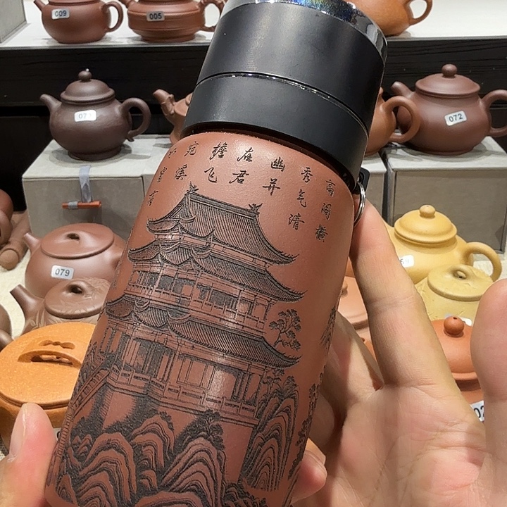 茶壶紫砂紫砂保温杯89999