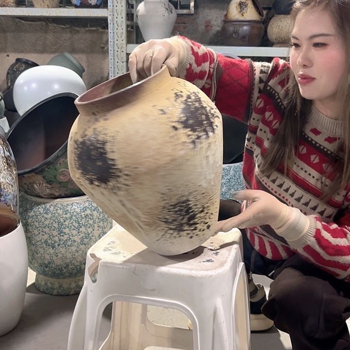 正品口17高32花盆