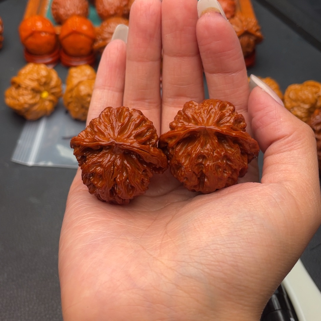 把件文玩核桃苹果园