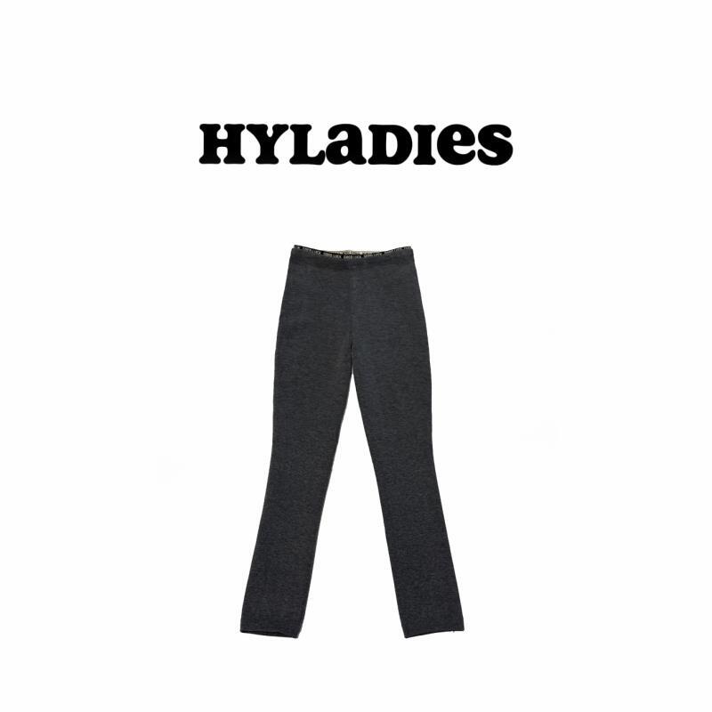HYLADIESWEAR  『蛋白云朵裤』无缝蛋白羊绒腰头字母四面弹云朵裤