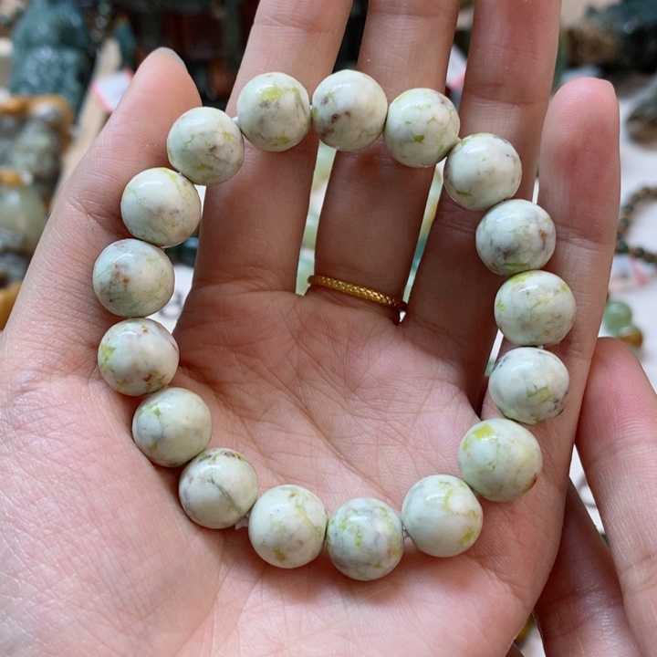 蛇纹石玉未镶嵌手串