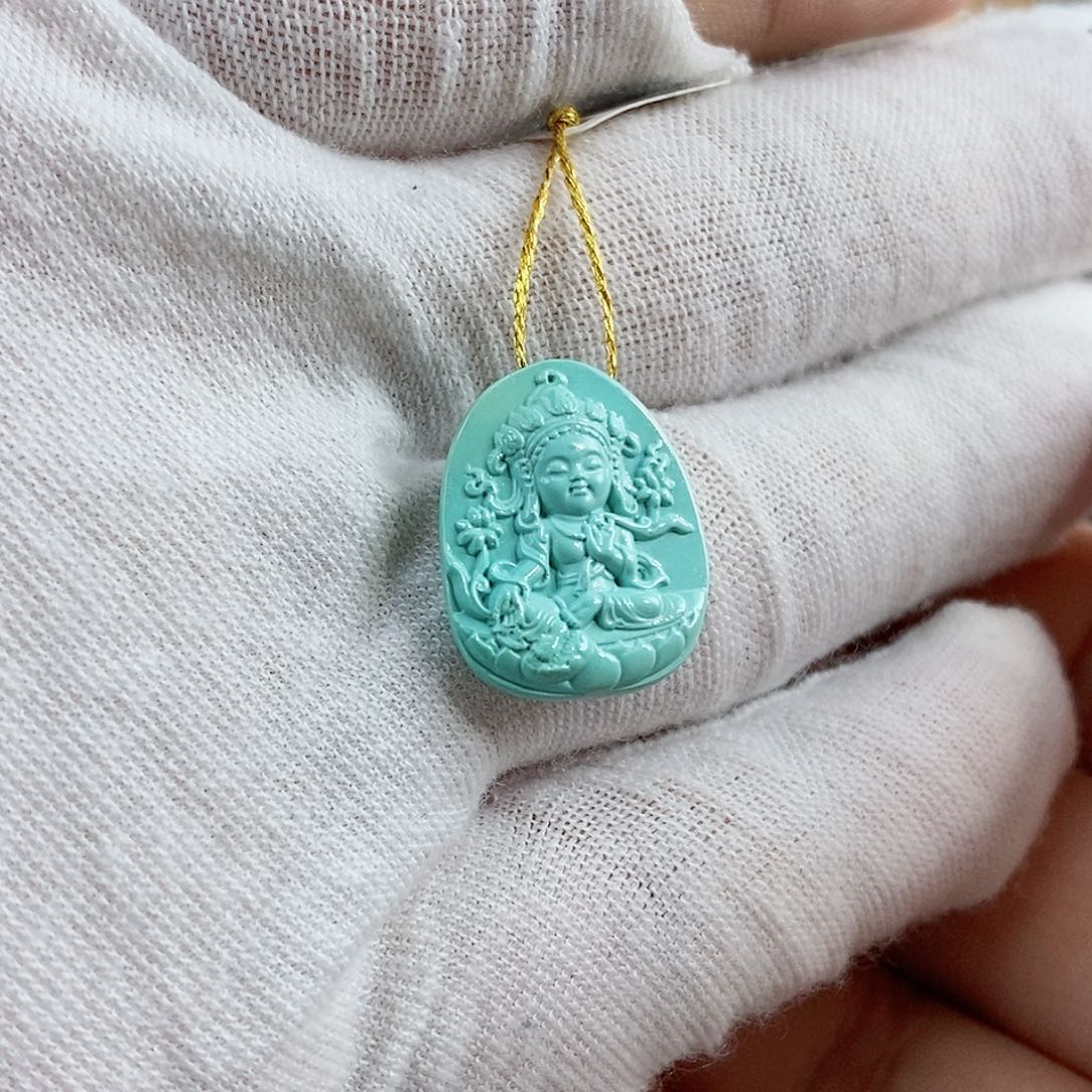 绿松石珠宝奇石未镶嵌