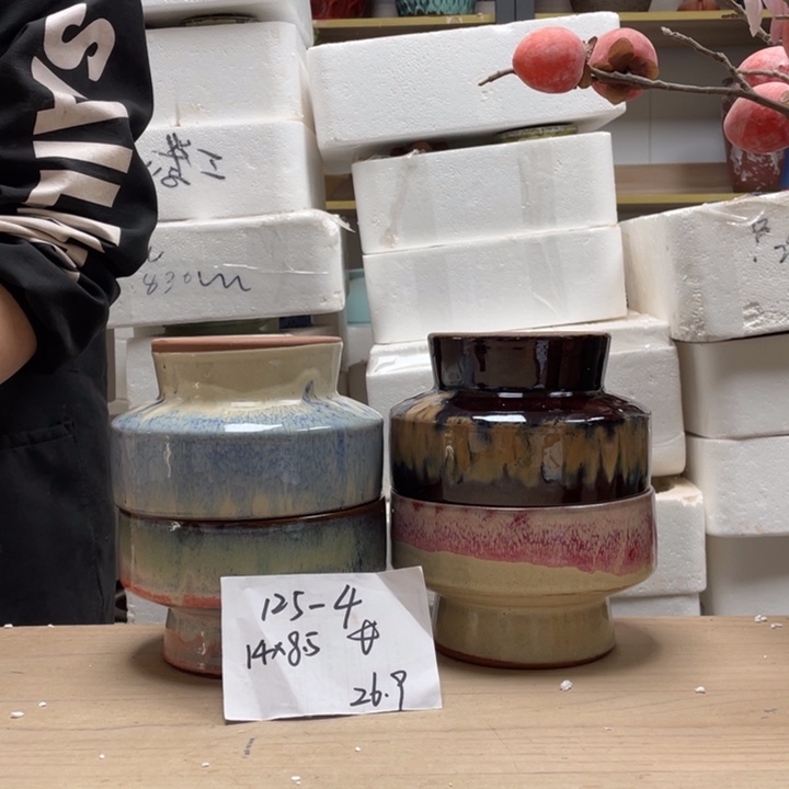 粗陶多肉花盆微瑕4