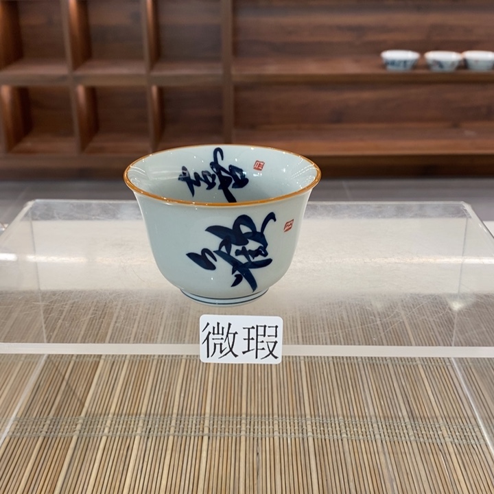 釉下老陶泥手工绘制