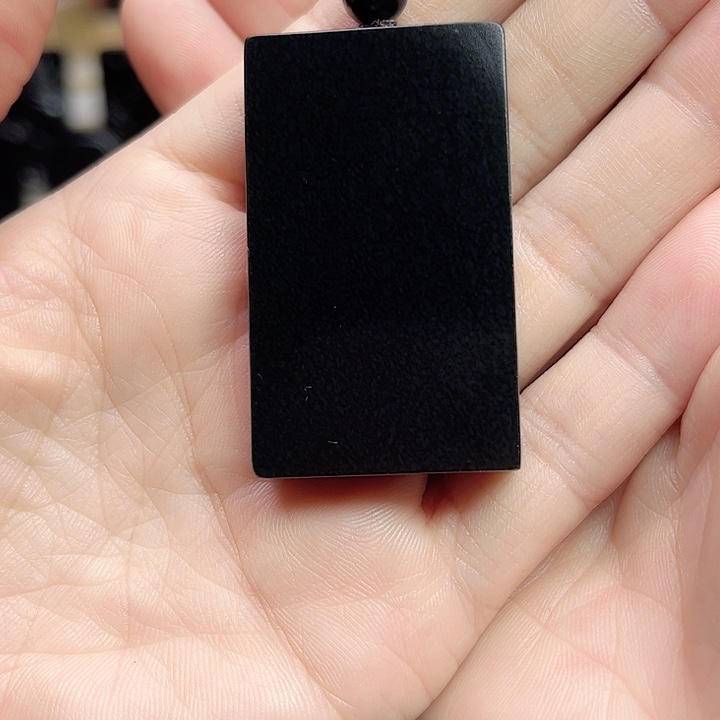 和田玉手链未镶嵌351钢板